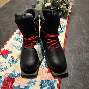 NWT Alico Ski Boots Men Size 11 US Black Italy Leather 3-Pin Nordic Duckbill